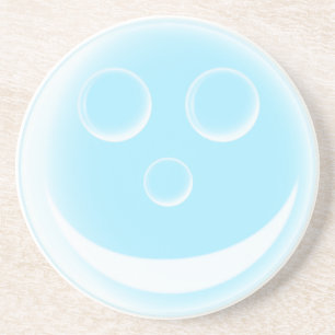 Dessous De Verre En Grès Bulle souriante