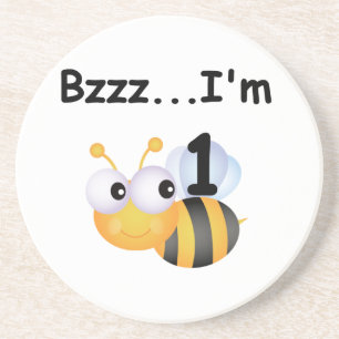 Dessous De Verre En Grès Buzz Bumblebee 1er Anniversaire T-shirts et cadeau