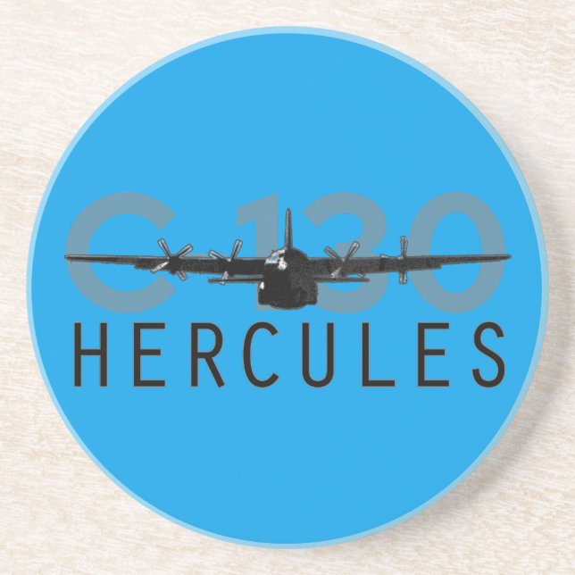Dessous De Verre En Grès C-130 Hercule (Devant)