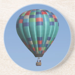 Dessous De Verre En Grès Caboteur chaud de ballon à air d'Aquatude