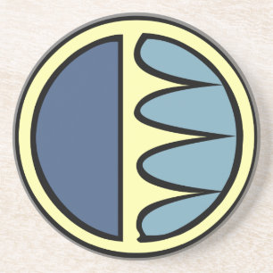 Dessous De Verre En Grès Cadeau d'art des Premières nations Dessous de verr