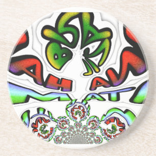 Dessous De Verre En Grès Cadeau Hakuna Matata Brésil