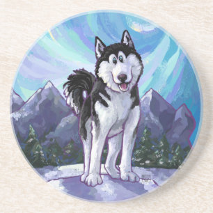 Dessous De Verre En Grès Cadeaux et accessoires Husky