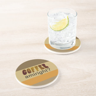 Dessous De Verre En Grès Café Amiright ?
