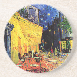 Dessous De Verre En Grès Café Terrasse sur la Place du Forum, Arles à la nu