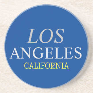 Dessous De Verre En Grès Californie Los Angeles City USA Retro Vintage