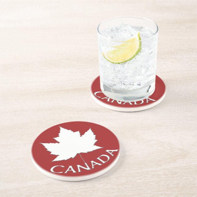 Dessous De Verre En Grès Canada Souvenir Coaster Cool Canada Coasters (Côté)