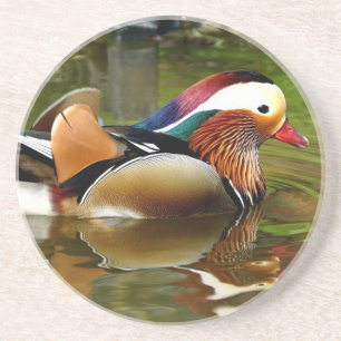 Dessous De Verre En Grès Canard mandarin