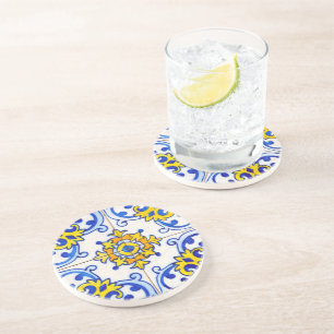 Dessous De Verre En Grès Carreaux du panneau Azulejo
