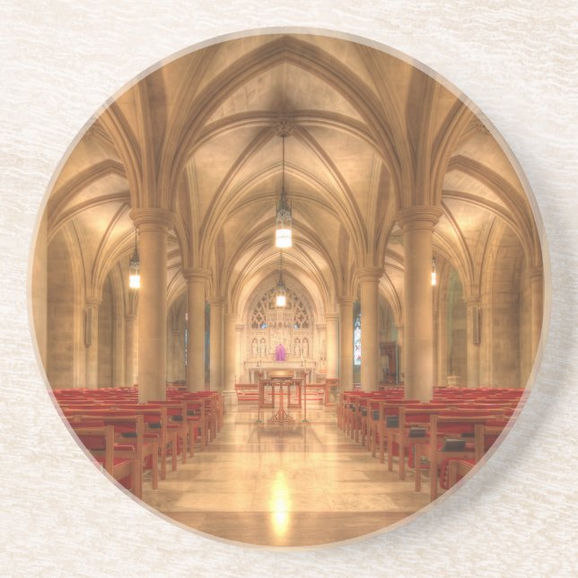Dessous De Verre En Grès Cathédrale nationale de Washington Bethlehem Chape (Devant)
