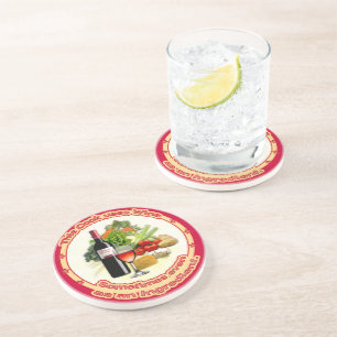 Dessous De Verre En Grès Ce cuisinier utilise du vin