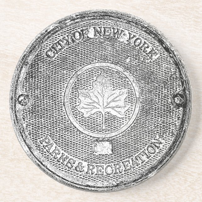 Dessous De Verre En Grès Central Park NYC (Devant)