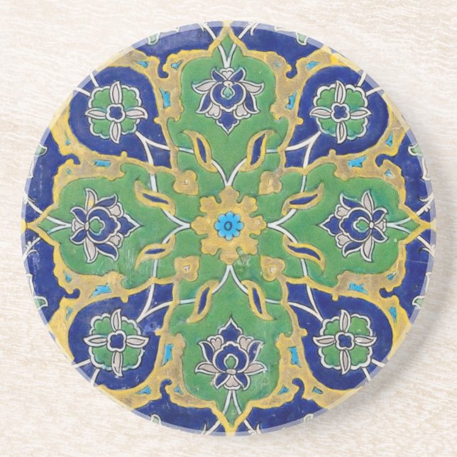 Dessous De Verre En Grès céramique d'iznik (Devant)