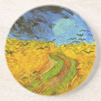 Champ de blé avec corbeaux par Vincent van Gogh