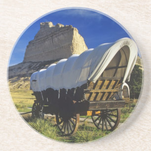 Dessous De Verre En Grès chariot Conestoga à Scottsbluff National