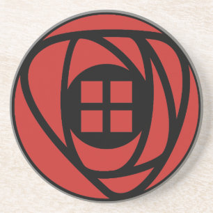 Dessous De Verre En Grès Charles Rennie Mackintosh Arts & Artistes Style Ro