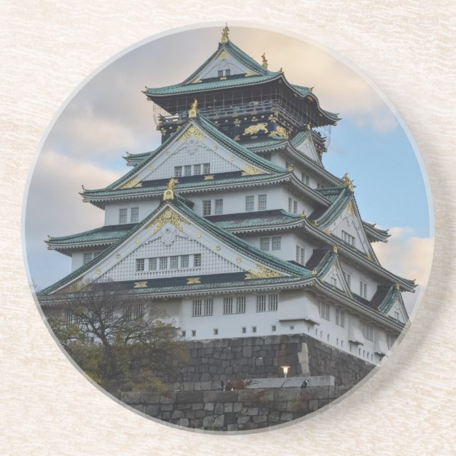 Dessous De Verre En Grès château d'osaka (Devant)