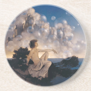 Dessous De Verre En Grès Châteaux en Espagne de Maxfield Parrish 1904 Fanta