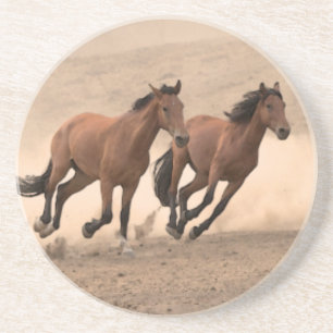 Dessous De Verre En Grès Cheval dans l'automne II