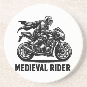 Dessous De Verre En Grès chevalier médiéval