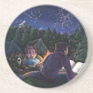 Dessous De Verre En Grès Chevaliers d'été