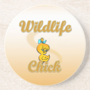 Dessous De Verre En Grès Chick sauvage