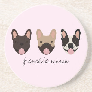 Dessous De Verre En Grès Chiens français de Frenchie Mama
