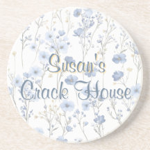 Chinoiserie Toile Bleue Paon Mahjong Personnalisé