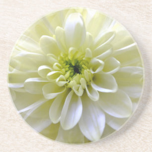 DESSOUS DE VERRE EN GRÈS CHRYSANTHEMUM