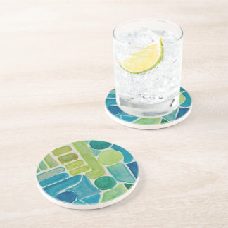 Dessous De Verre En Grès Chuchotements en Neocolor
