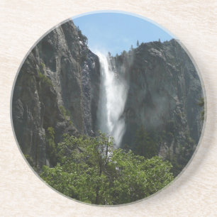 Dessous De Verre En Grès Chutes de Bridalveil au parc national Yosemite