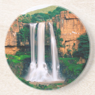 Dessous De Verre En Grès Chutes de la rivière Elands, Mpumalanga, Afrique d
