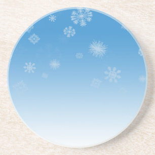 Dessous De Verre En Grès Chutes de neige