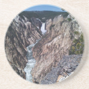 Dessous De Verre En Grès Chutes inférieures