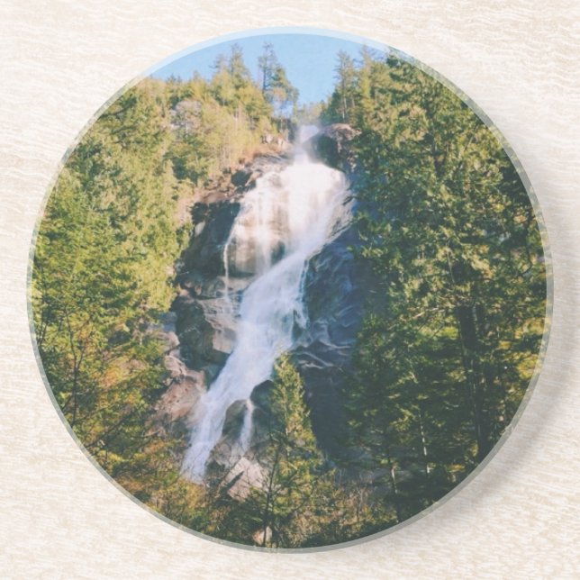 Dessous De Verre En Grès Chutes Shannon, Squamish, Canada  (Devant)