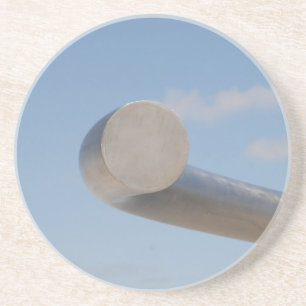 Dessous De Verre En Grès Ciel bleu métallique