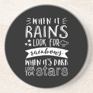 Dessous De Verre En Grès Citation Motivation Inspirationnelle Penser positi