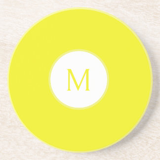 Dessous De Verre En Grès Citron