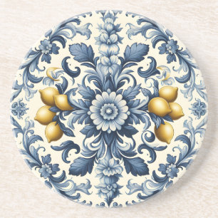 Dessous De Verre En Grès Citrons siciliens
