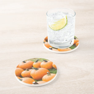 Dessous De Verre En Grès Citrouilles à vendre au marché d'un agriculteur