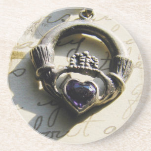 Dessous De Verre En Grès Claddagh