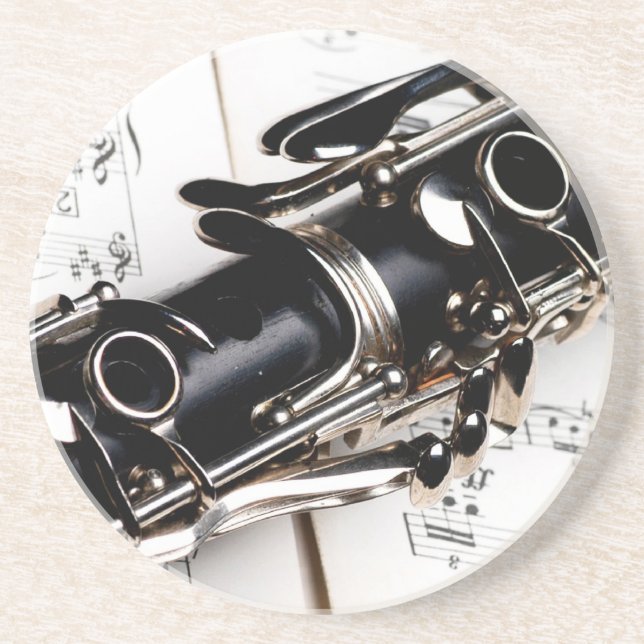 Dessous De Verre En Grès Clarinet (Devant)