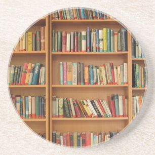 Dessous De Verre En Grès Classic book shelf pattern