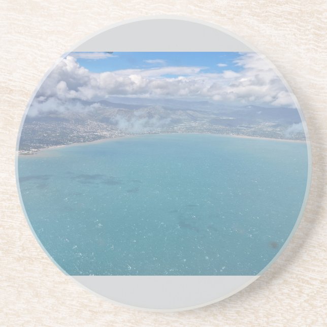 Dessous De Verre En Grès Clouds and currents (Devant)