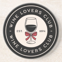 Club des amateurs de vin esthétique noire