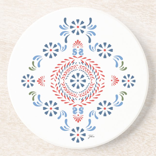 Dessous De Verre En Grès Coaster (Devant)