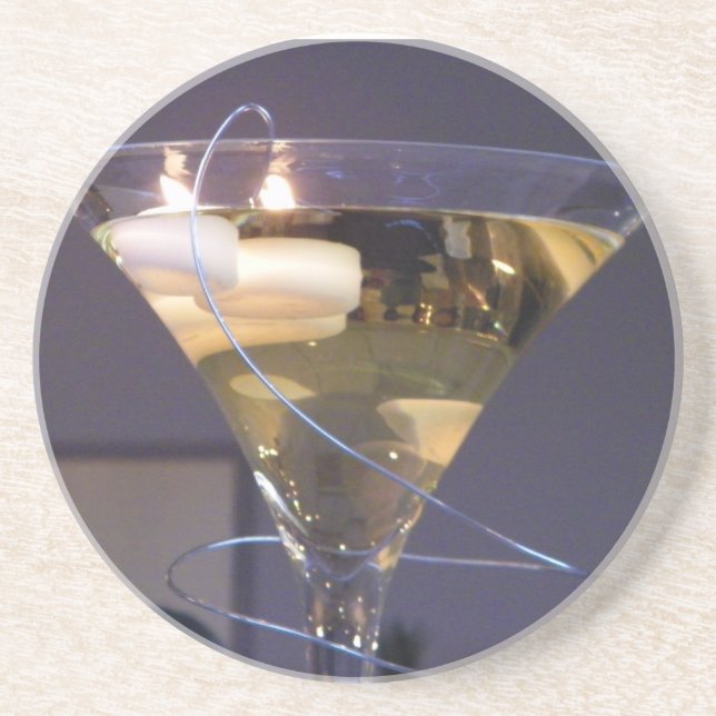 DESSOUS DE VERRE EN GRÈS COASTER DE CENTERPIECE (Devant)