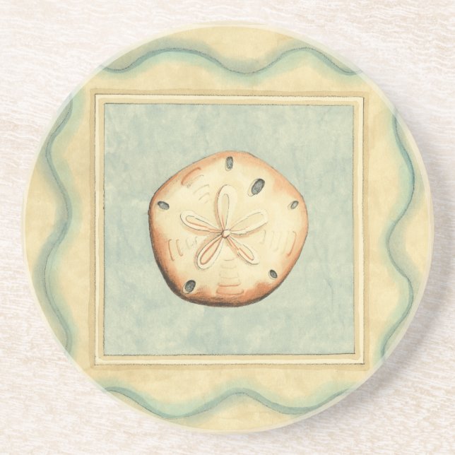 Dessous De Verre En Grès Collecteur Shell (Devant)