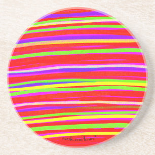 Dessous De Verre En Grès Coloré