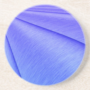 Dessous De Verre En Grès Conception de Contour de Lavande Brossée à Violett